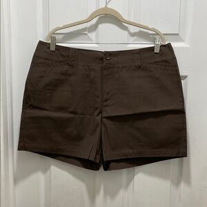 Dockers Dark Brown Women's Cargo Shorts